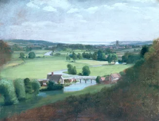 Das Tal des Stour mit Dedham in der Ferne, 1836-37